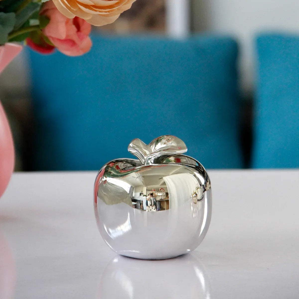 Purilite Select Gold Apple Ceramic Statue