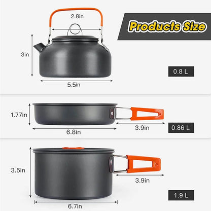 Purilite Select Outdoor Camping Cookware Set