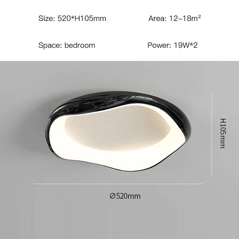 Purilite Select Minimalism Bedroom LED Chandelier