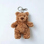 Purilite Select Plush Keychain Decorative Pendant Soft PP Cotton Collectible Accessory (Set of 5)