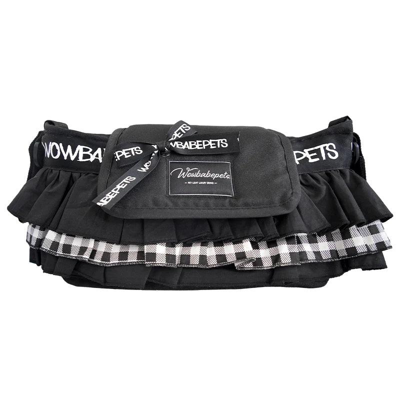 Purilite Select Black Lattice Foldable Pet Basket