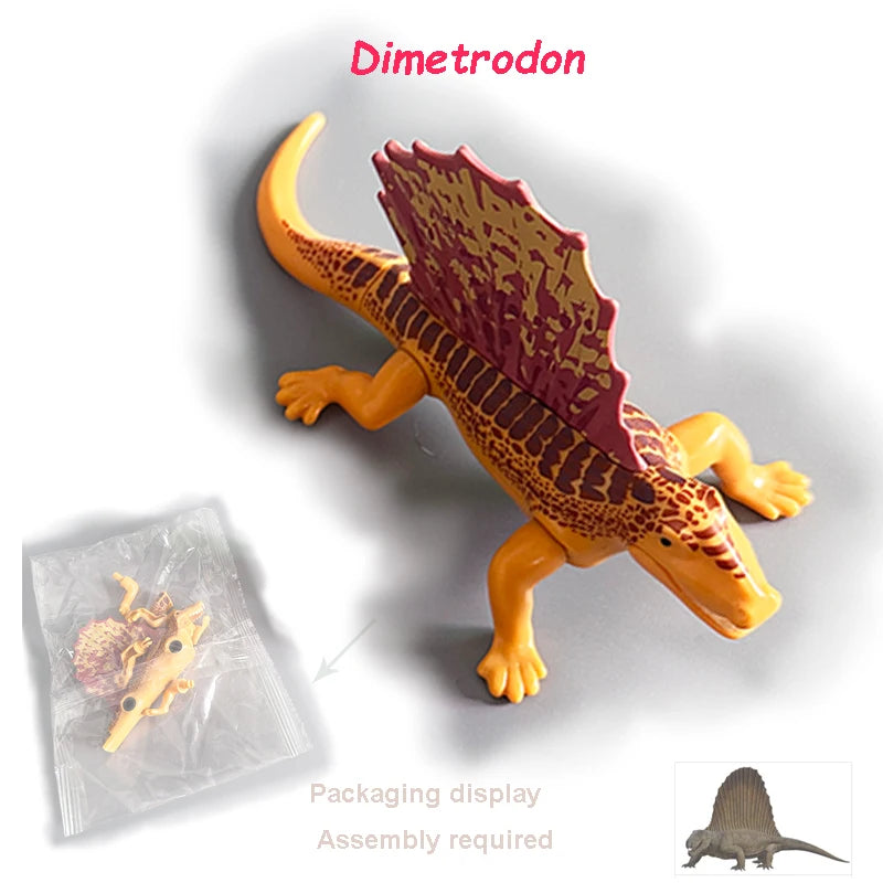 Purilite Select Jurassic Dinosaur Building Blocks Set | Mini Dinosaur Figures | Educational Construction Toy | Creative STEM Gift for Kids