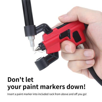 Purilite Select Wash-Free Airbrush with Marker Rack