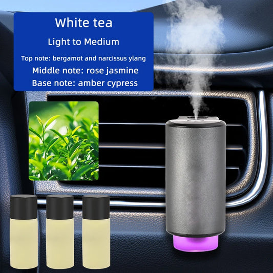 Purilite Select Smart Car Air Freshener Diffuser M80 – Intelligent Aroma Diffuser with 3 Adjustable Modes & Essential Oils