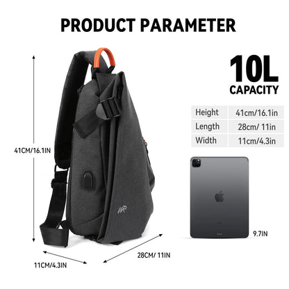 Purilite Select Anti-Theft Crossbody Sling Bag
