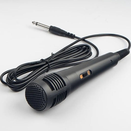 PURILITE SELECT BLACK PROFESSIONAL WIRED HANDHELD DYNAMIC MICROPHONE – KARAOKE, RECORDING & VOCAL MIC (3.5MM / 6.35MM)