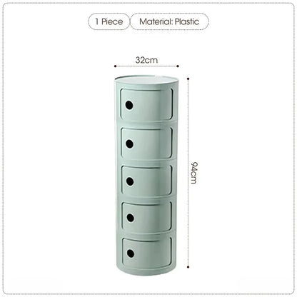 Purilite Select Nordic Net Red Bedside Cabinet