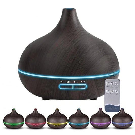 Purilite Select 550ml Wood Color USB Aroma Diffuser