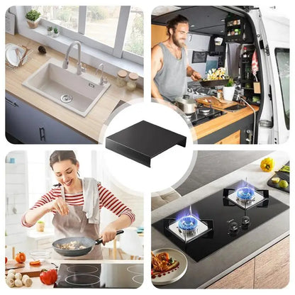 Purilite Select Metal Stove Top Cover | Countertop Protection | Multipurpose Cooktop Stand | Space-Saving Cutting Board | Kitchen Organizer