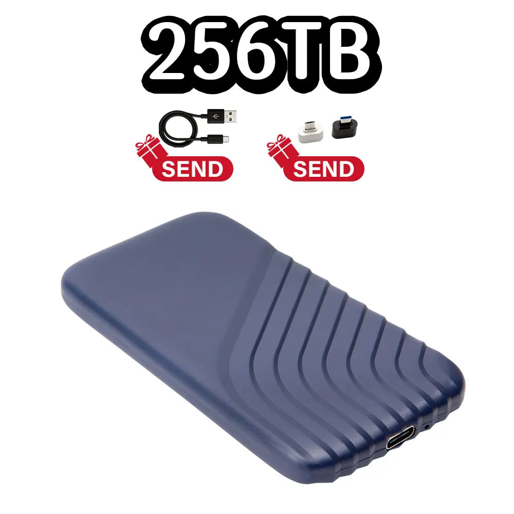 Purilite Select Portable External SSD USB 3.1 Type-C Solid State Drive – High-Speed Aluminum Storage for Laptop, Desktop & Android Devices