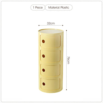 Purilite Select Nordic Net Red Bedside Cabinet