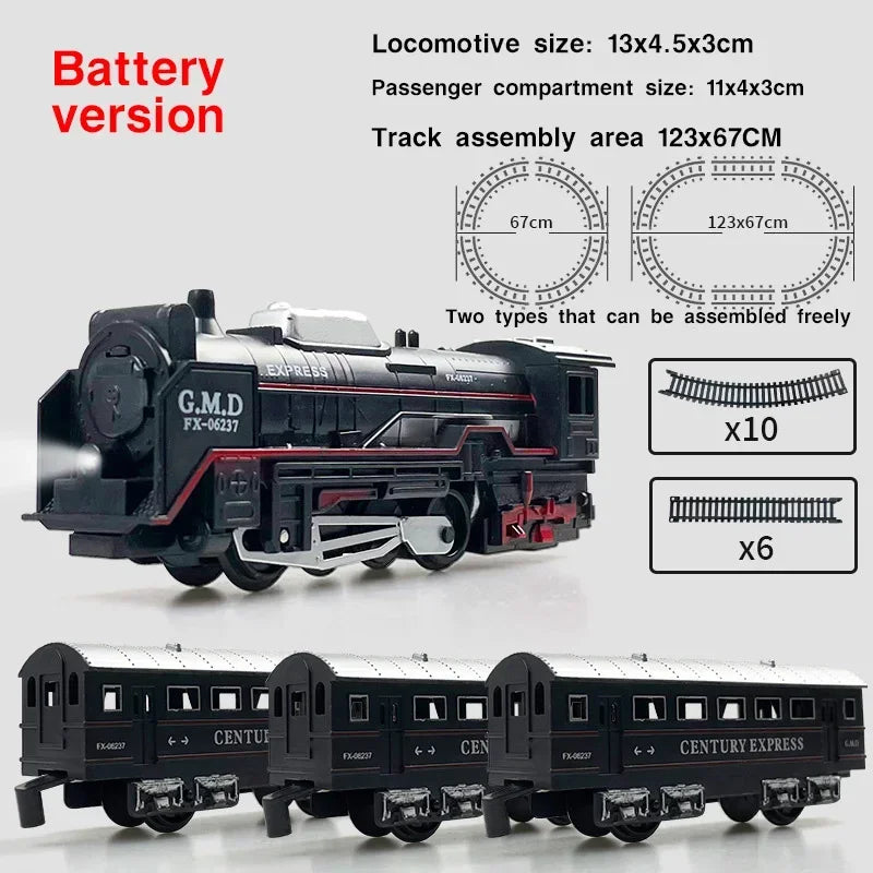 Purilite Select Classical Railway Freight Train Toy