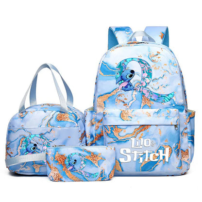 Purilite Select 3PCS Lilo & Stitch School Bag Set