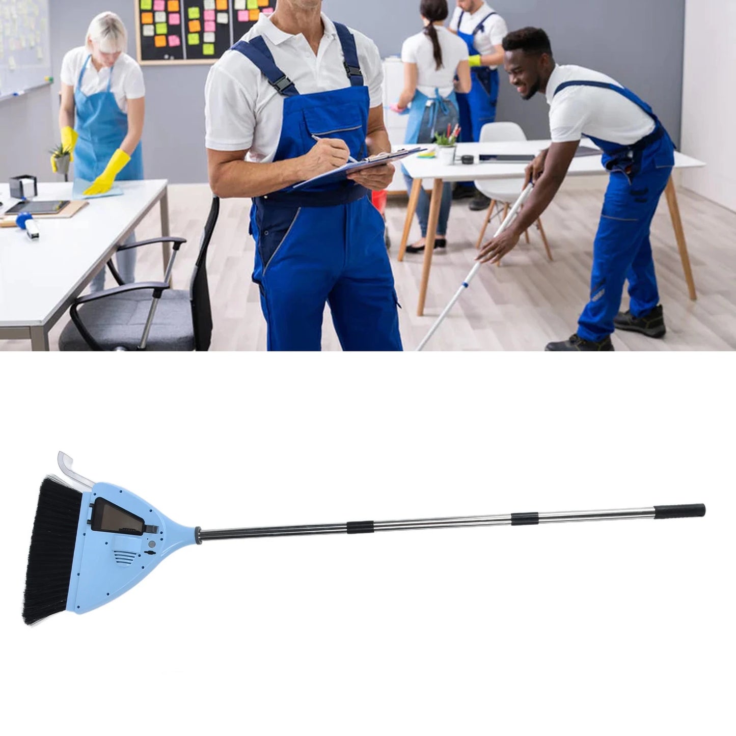 Purilite Select 2-in-1 Vacuum Broom | USB Charging Cordless Sweeper | Strong Suction 20,000 RPM | Household & Bedroom Floor Cleaner