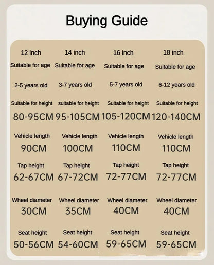 Purilite Select 18-Inch Foldable Children’s Bicycle