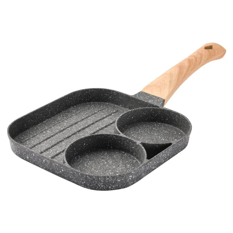 Purilite Select 4-Hole Nonstick Breakfast Frying Pan
