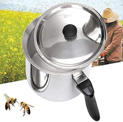 Purilite Select Stainless Steel Double-Wall Milk Pot with Whistle