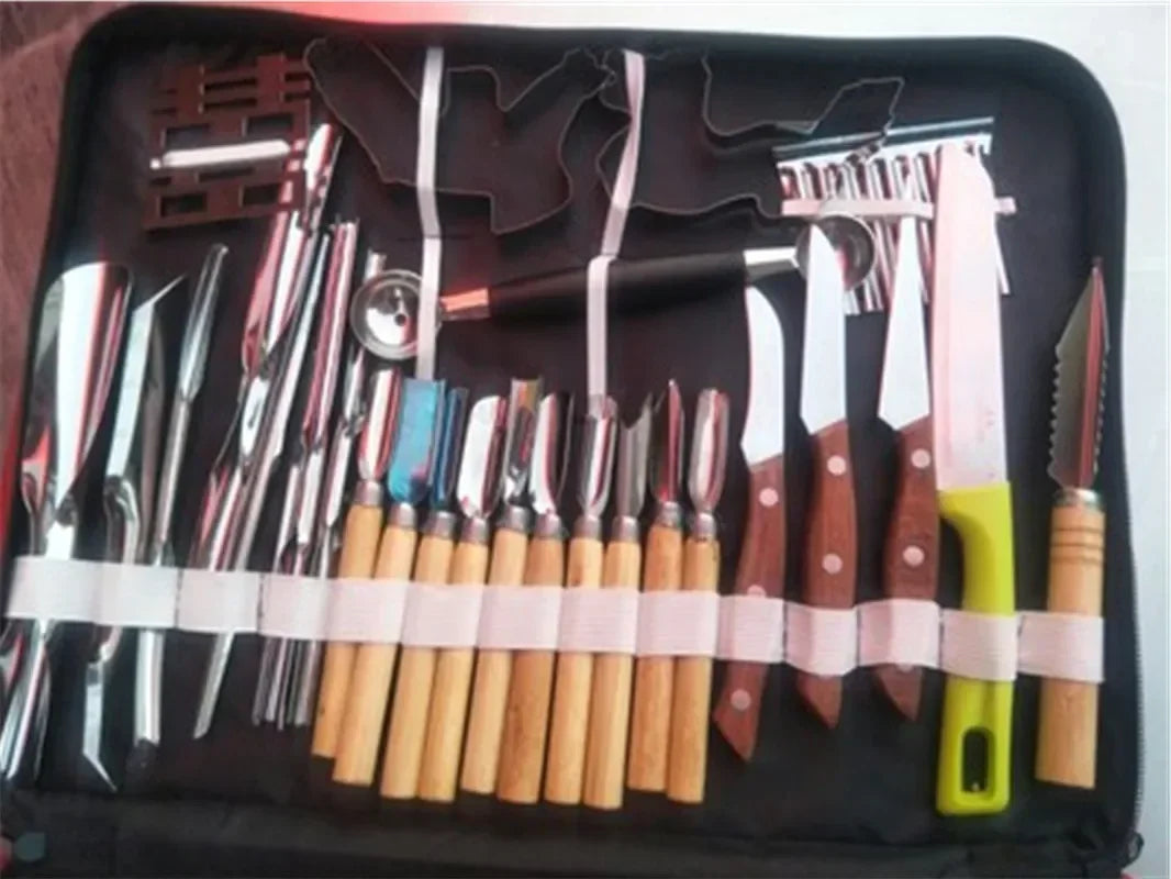 Purilite Select 80pcs Culinary Chef Carving Tool Set