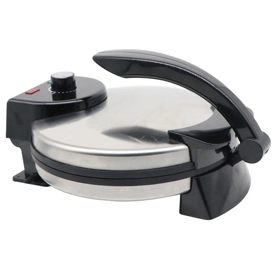 Purilite Select Electric Pizza Tortilla Crepe Maker 1200W | Chapati Flat Bread Machine | Cake & Spring Roll Maker | 220V Kitchen Appliance
