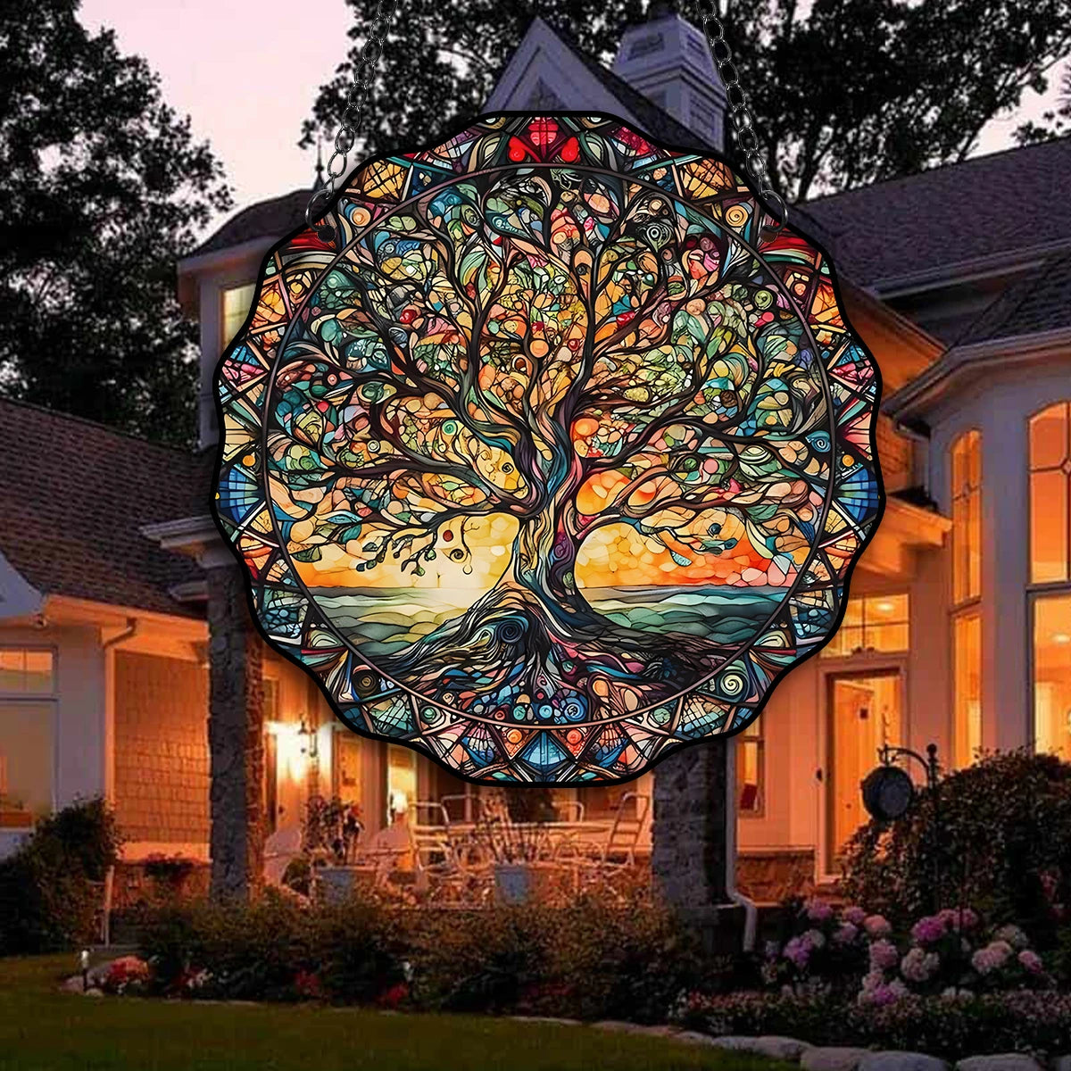 Purilite Select 5.9-Inch Tree of Life Wall Art