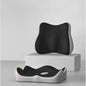 Purilite Select Ergonomic Lumbar Support Cushion Set | 2 Piece Memory Foam Seat and Back Cushion | Comfort Support for Car and Office Chair