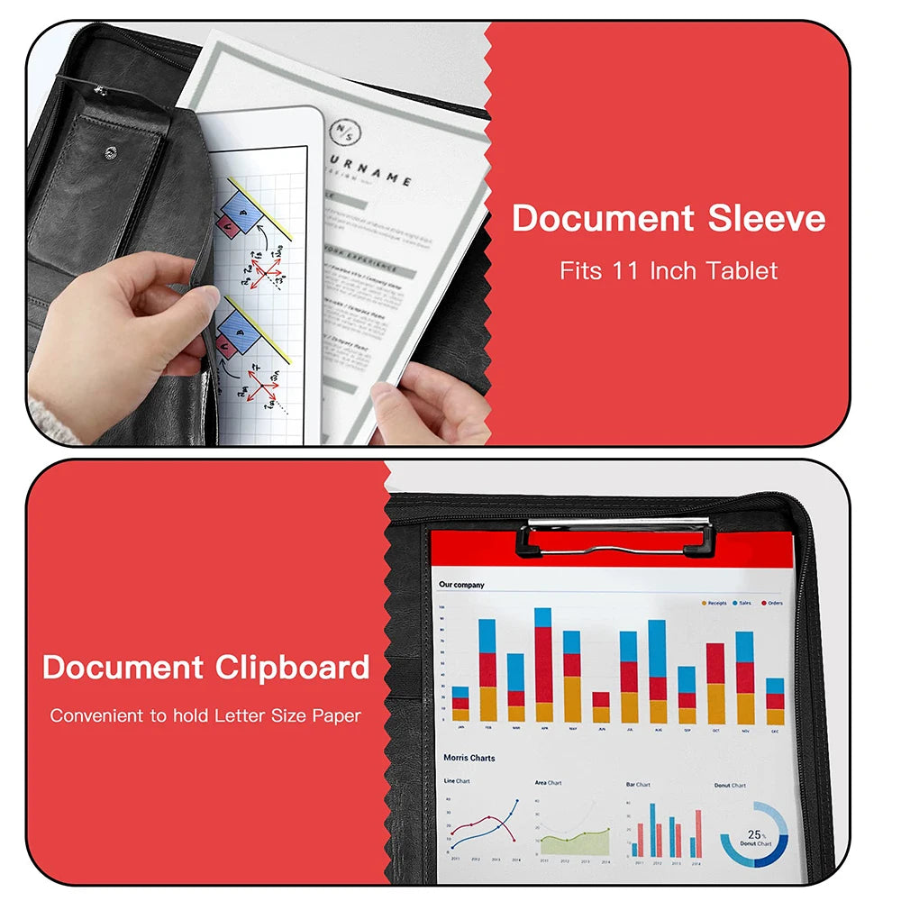 Purilite Select Multifunctional A4 Conference Folder