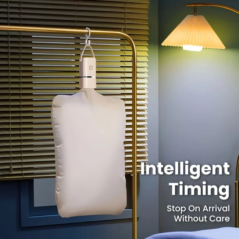 Purilite Select Mini Portable Foldable Electric Dryer | Fast Drying Travel Dryer | Compact Apartment Dryer with Timer