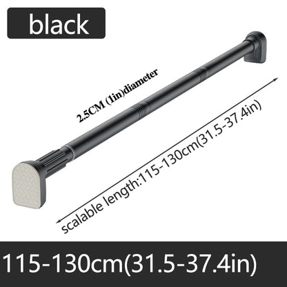 Purilite Select Telescopic Stainless Steel Shower Curtain Rod (Up to 2.7m)