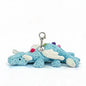 Purilite Select Plush Keychain Decorative Pendant Soft PP Cotton Collectible Accessory (Set of 5)