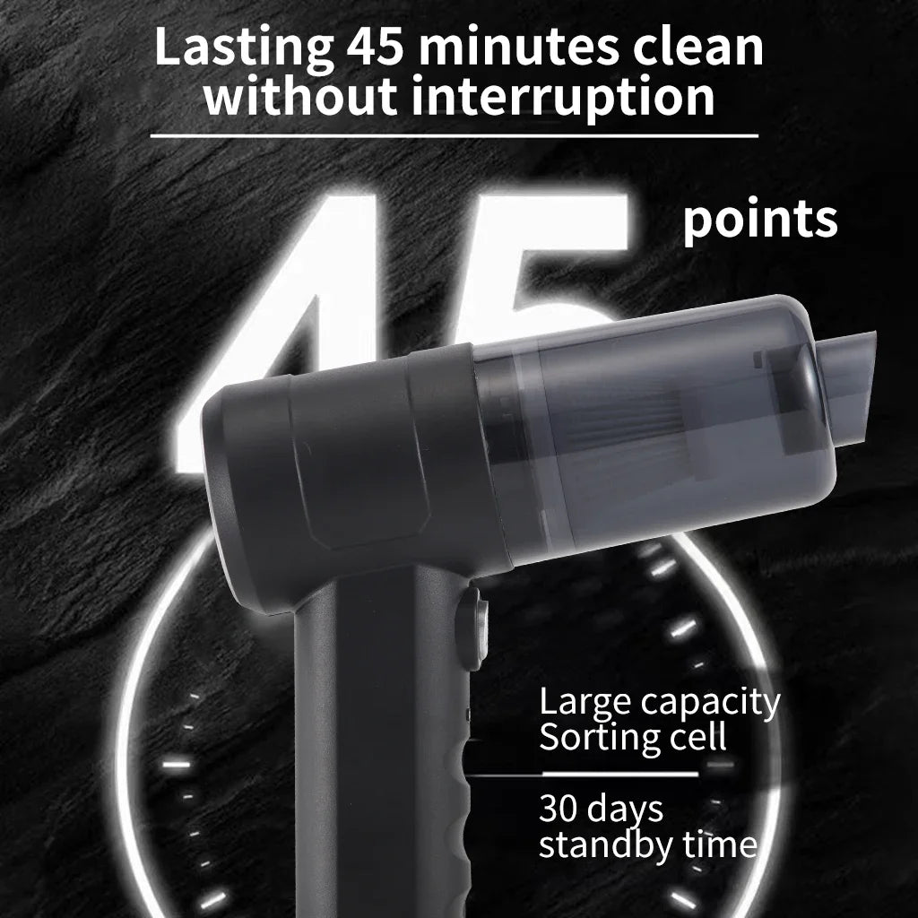 Purilite Select 12000Pa Wireless Car Vacuum Cleaner