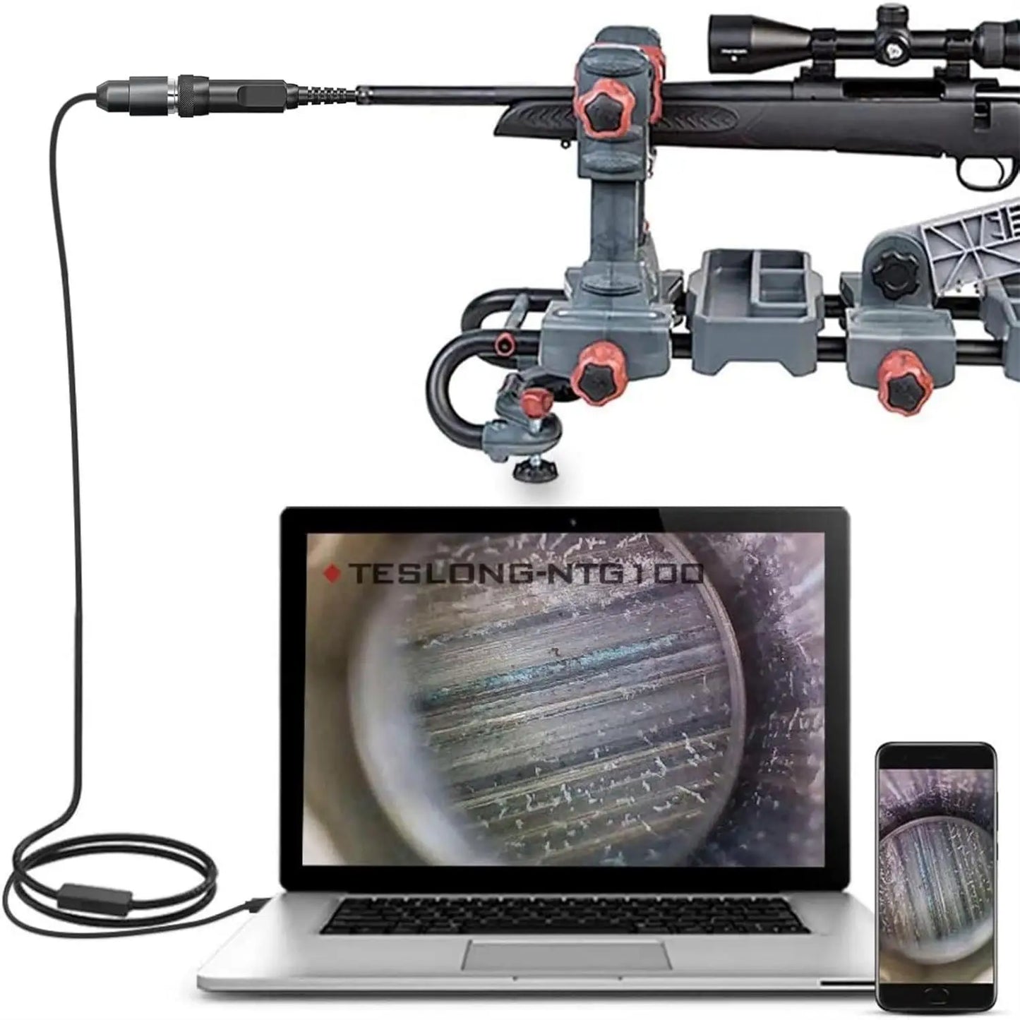 PURILITE SELECT RIFLE BORESCOPE – BORE CAMERA FOR GUN CLEANING & INSPECTION