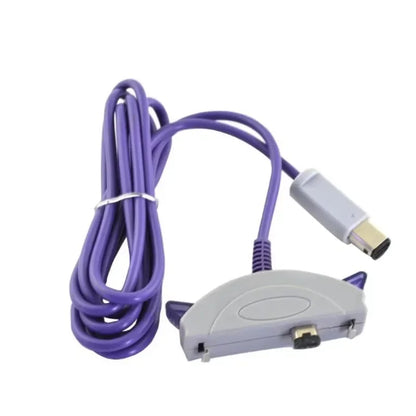 Purilite Select 1.8M GBA to Game Console Link Cable Adapter Data Connection Cord for Compatible Handheld and Console Gaming Systems | Set of 2