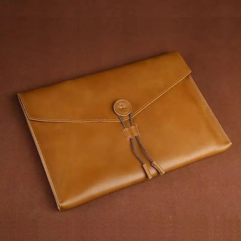 Purilite Select Genuine Leather A4 Document Bag