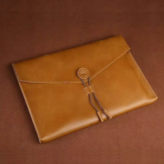 Purilite Select Genuine Leather A4 Document Bag
