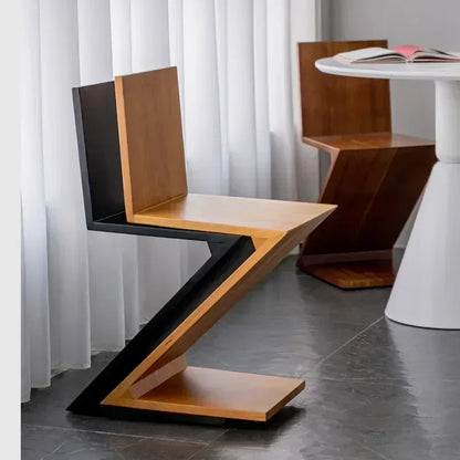 Purilite Select Solid Wood Z-Shaped Nordic Chair