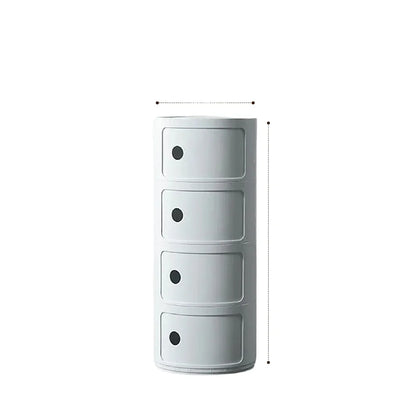 Purilite Select Nordic Net Red Bedside Cabinet