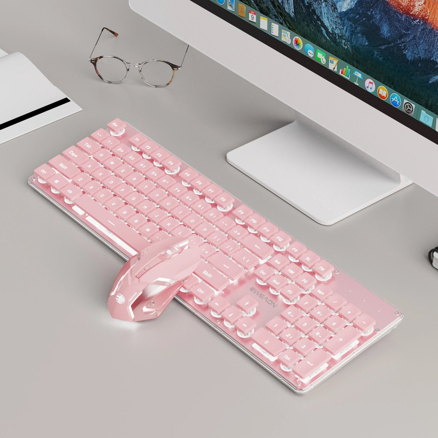Purilite Select X7 Silent Keyboard and Mouse Set