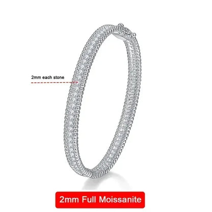 Purilite Select 2mm Full Moissanite Bangle