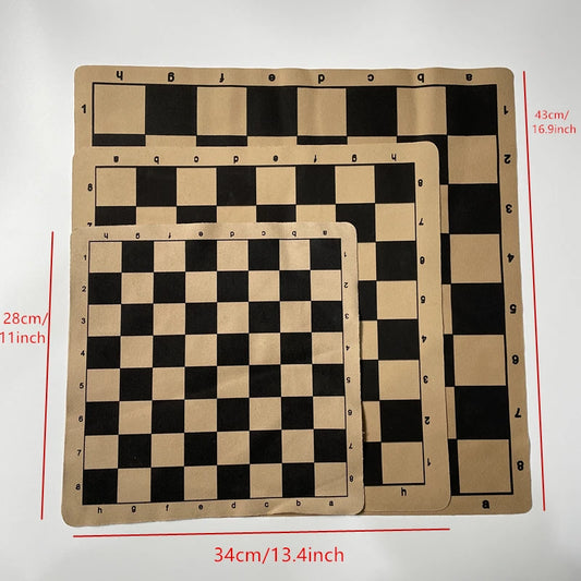 Purilite Select Foldable Chess & Checkers Board