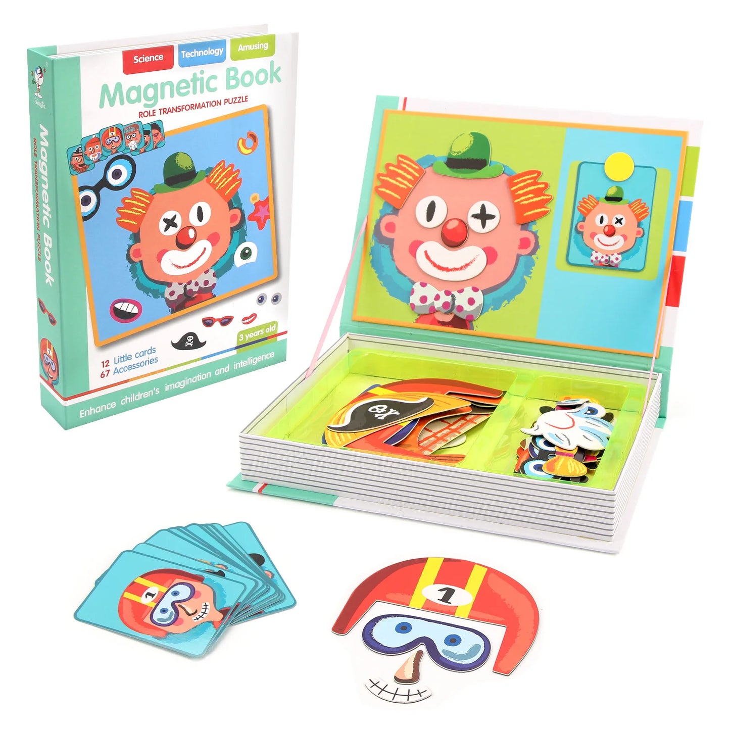 Purilite Select Funny Children’s Intelligent Magnetic Book