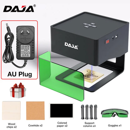 Purilite Select | DAJA DJ6 Mini Portable Laser Engraver | Bluetooth DIY CNC Machine | 3W Laser | 80×80mm