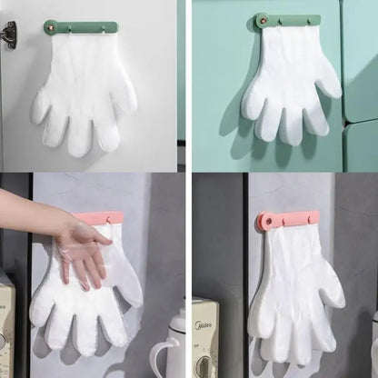 Purilite Select Wall Mounted Disposable Glove Holder Organizer with 300 Food Handling Gloves – Kitchen Hygiene Storage Dispenser