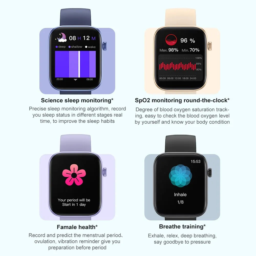 Purilite Select P71 Voice Calling Smartwatch