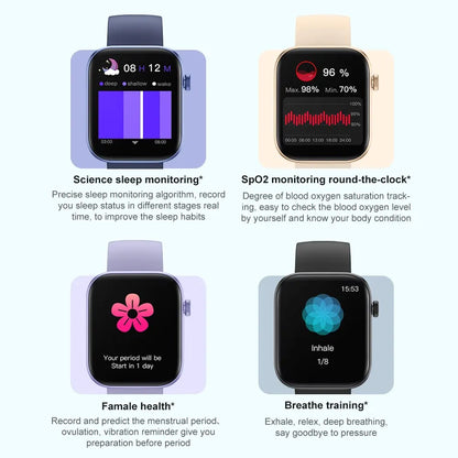 Purilite Select P71 Voice Calling Smartwatch