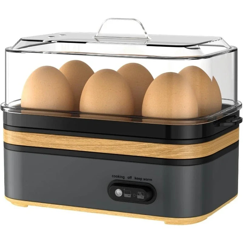 Purilite Select Rapid Electric Egg Cooker 6-Egg Capacity BPA-Free Fast Boil Steamer