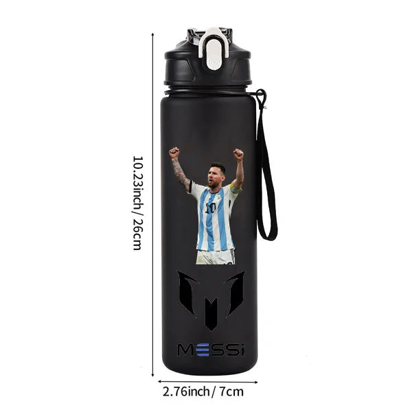 Purilite Select Lionel Messi 700ML Blue Water Bottle