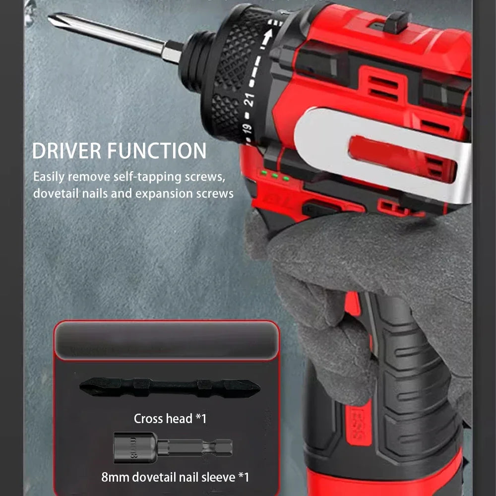 Purilite Select 80N.m 18V Brushless Cordless Electric Drill