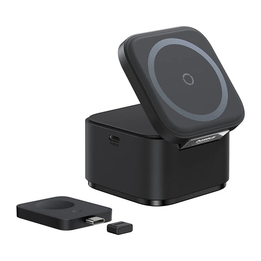 Purilite Select MagPro 2-in-1 Magnetic Wireless Charger 25W Fast Charging Dock for Smartphones and Smart Watches
