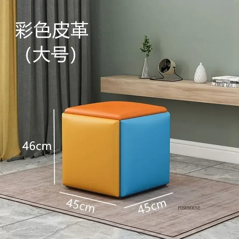 Purilite Select Modern 5-in-1 Rubik's Cube Sofa Stool