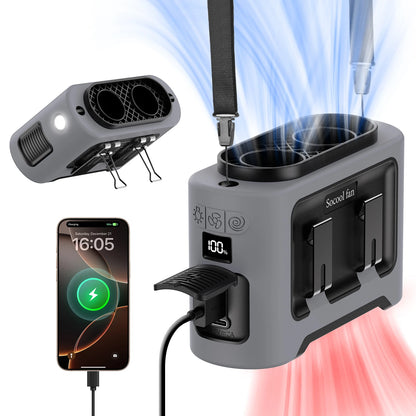 Purilite Select Socool 14500mAh Portable Waist Fan